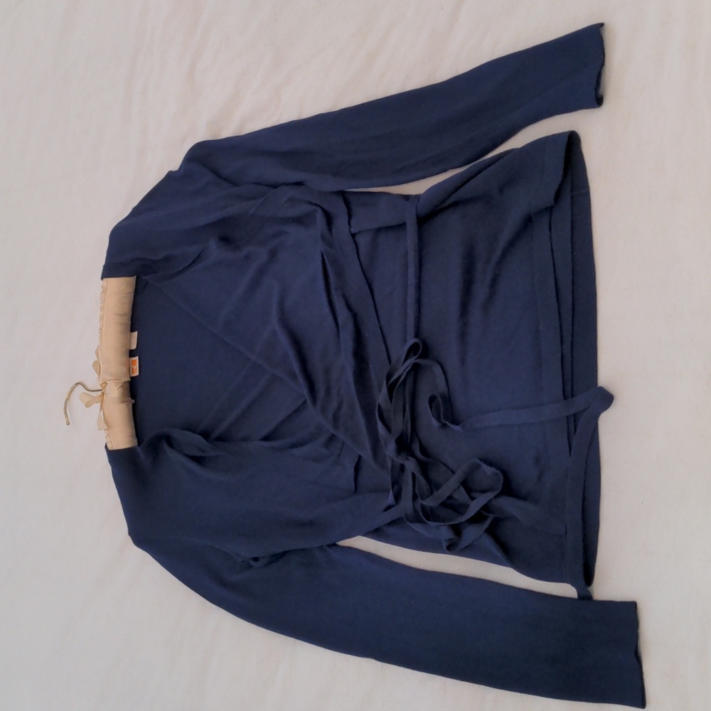 Boss Orange Cardigan Wrap Sweater in Blue S